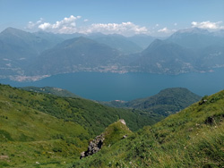 Loc. Forcoletta (1610 m) - Via Normale | Circular hike from Breglia to Monte Grona
